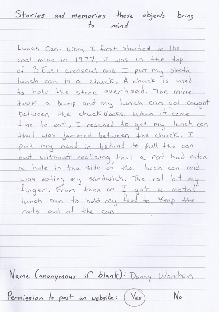 Story 1 from Danny Wareham