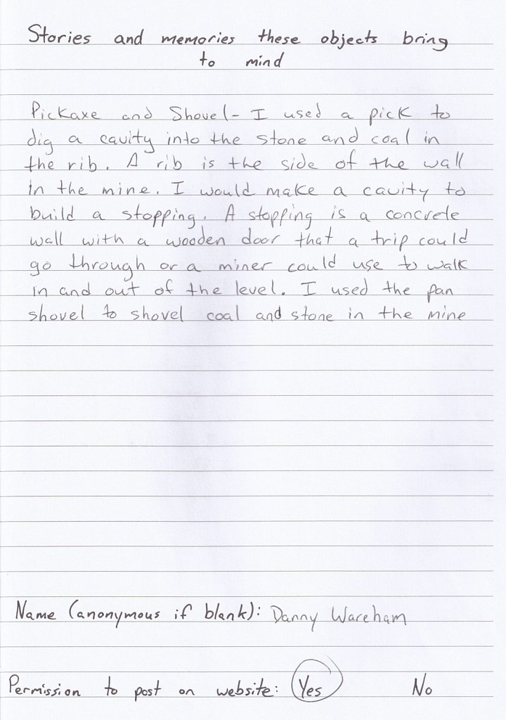 Story 2 from Danny Wareham