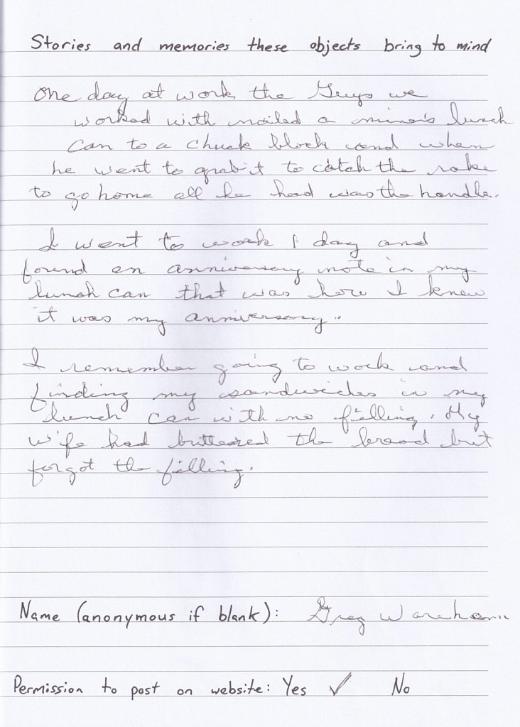 Story from Greg Wareham